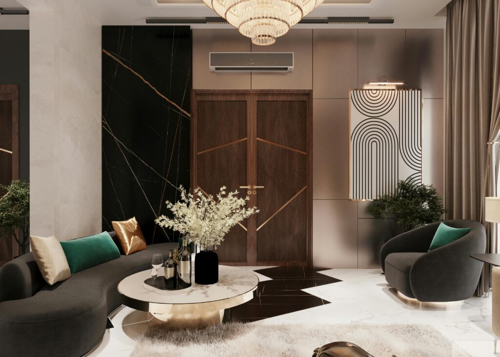 luxury neutral living room design